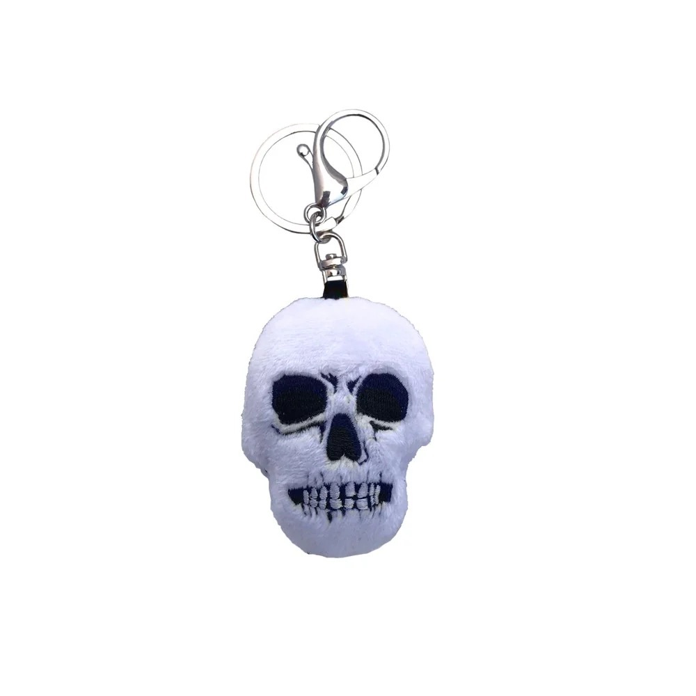 SKULL PLUSH KEYCHAIN